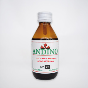 N° 25 Hepatico X 45 Ml - Pgn Andino